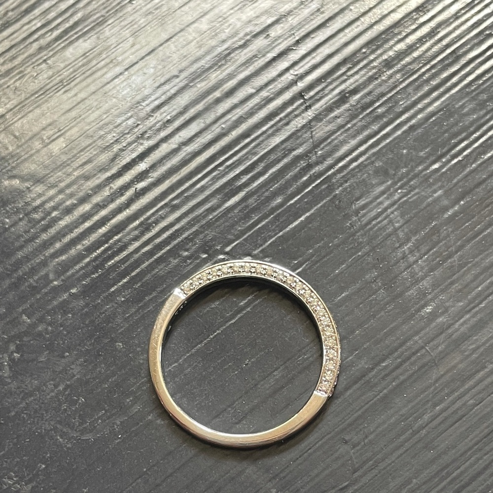 18k White Gold Custom Wedding Band - Picture 6 of 12